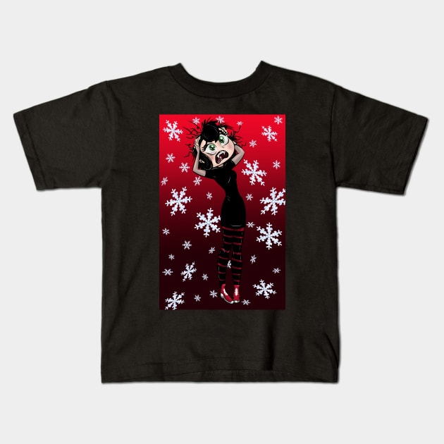 Hotel Transylvania Happy Holidays Kids T-Shirt by OCDVampire